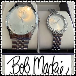 Bob Mackie his ‘n hers watch set, new